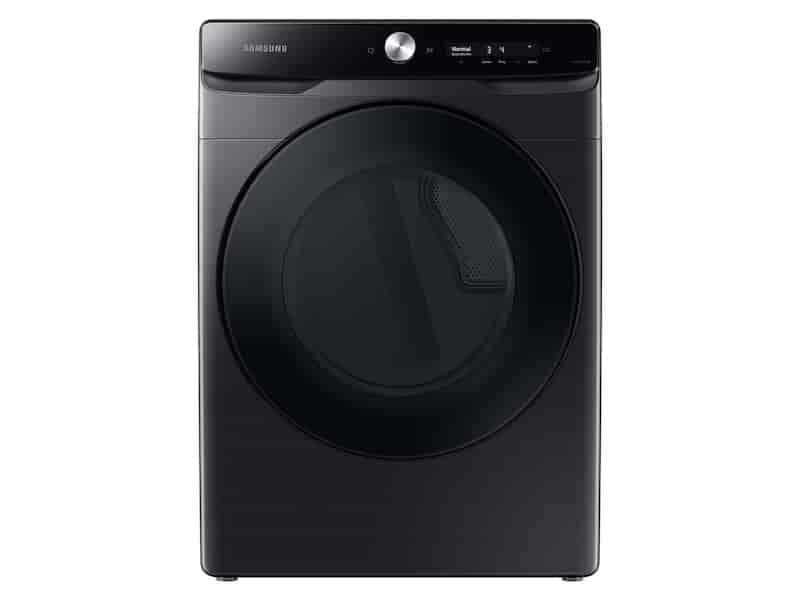 7.5 cu. ft. Smart Dial Electric Dryer with Super Speed Dry in Brushed Black