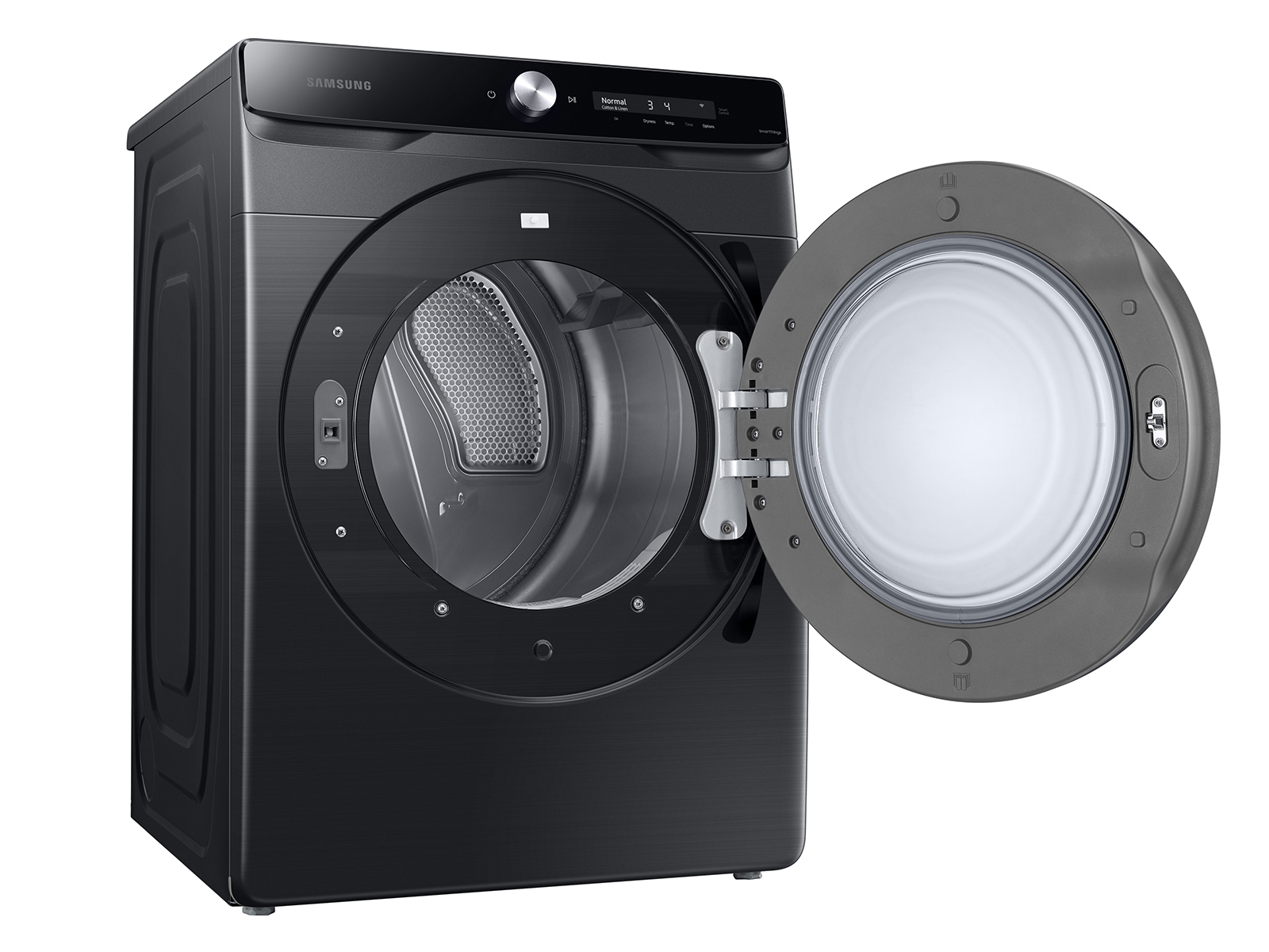 Thumbnail image of 7.5 cu. ft. Smart Dial Electric Dryer with Super Speed Dry in Brushed Black