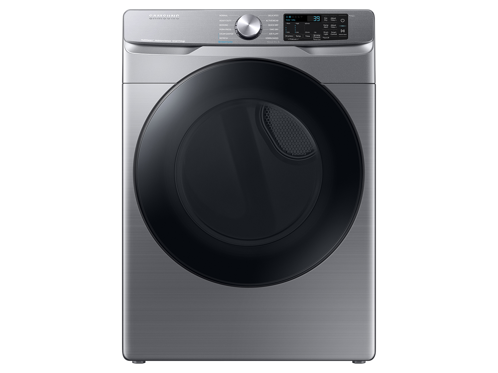**4.5 cu. ft. Large Capacity Smart Front Load Washer with Super Speed Wash in Platinum**