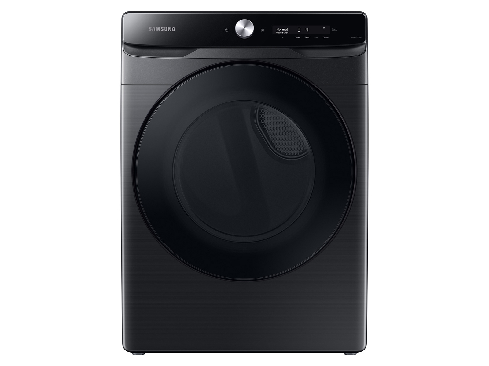 Samsung 7.5 cu. ft. Smart Dial Gas Dryer with Super Speed Dry in Brushed Black(DVG50A8600V/A3)