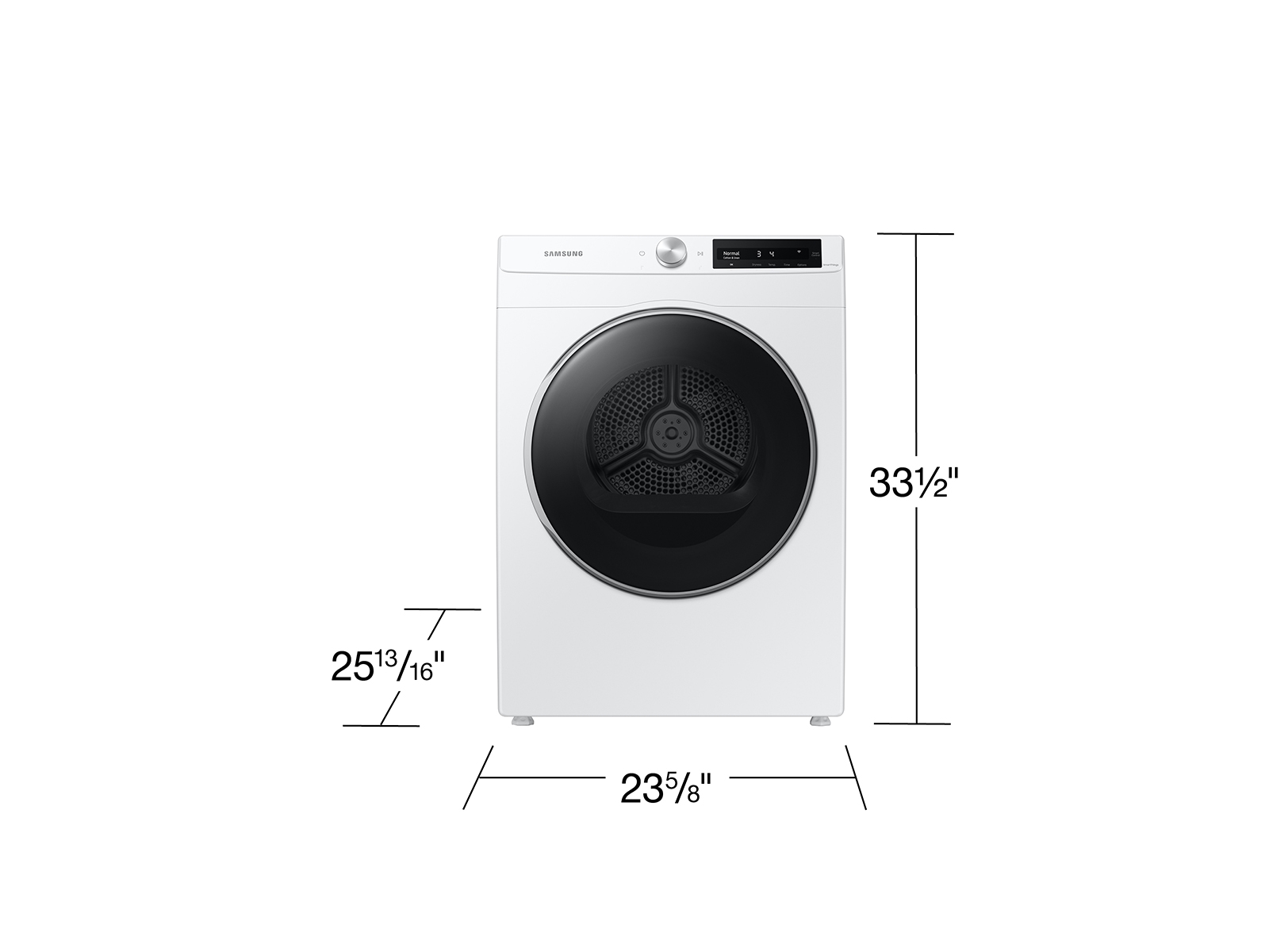 Thumbnail image of 4.0 cu. ft. Electric Dryer with AI Smart Dial and Wi-Fi Connectivity in White