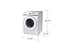Thumbnail image of 7.5 cu. ft. Electric Dryer with Sensor Dry in White