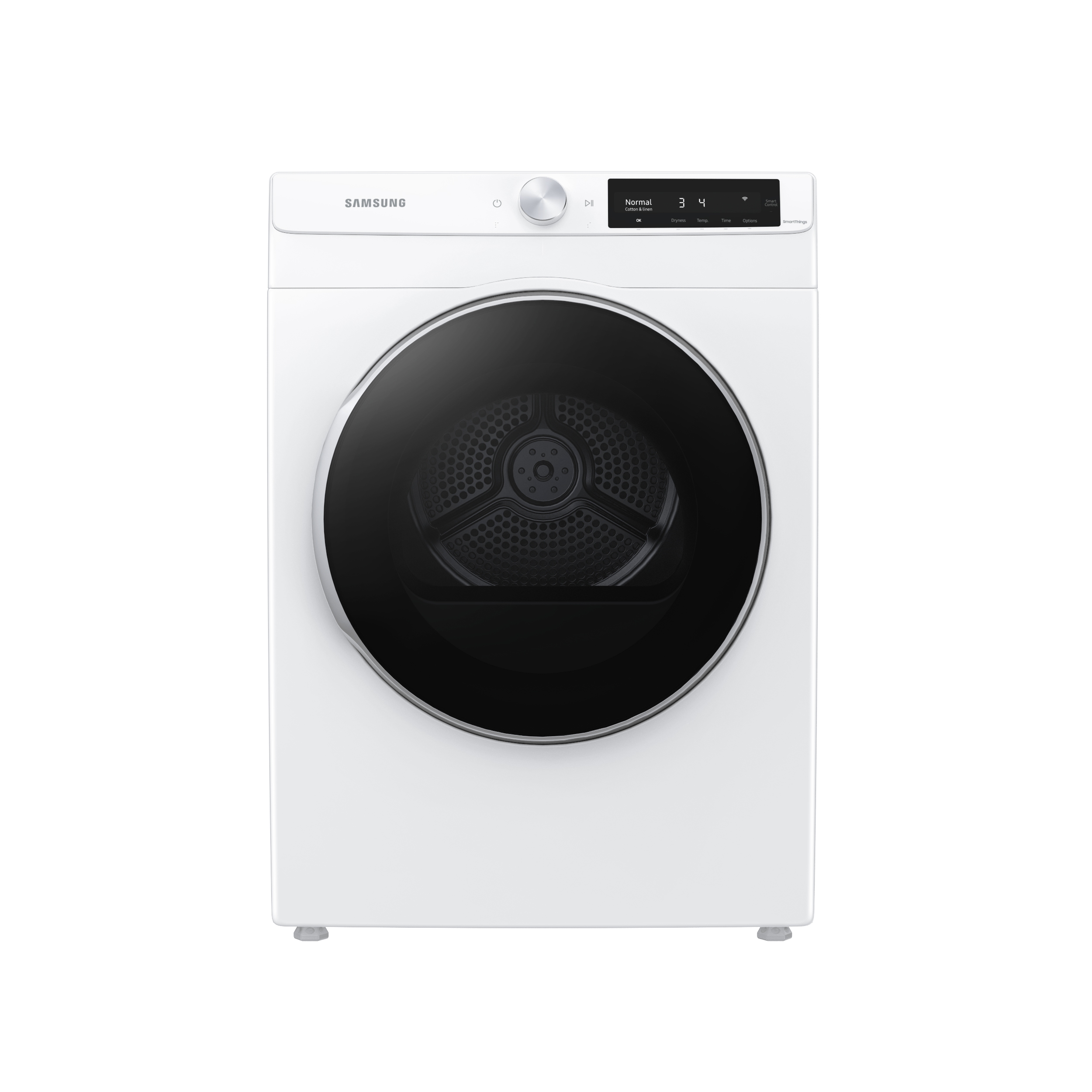 Thumbnail image of 4.0 cu. ft. Electric Dryer with AI Smart Dial and Wi-Fi Connectivity in White