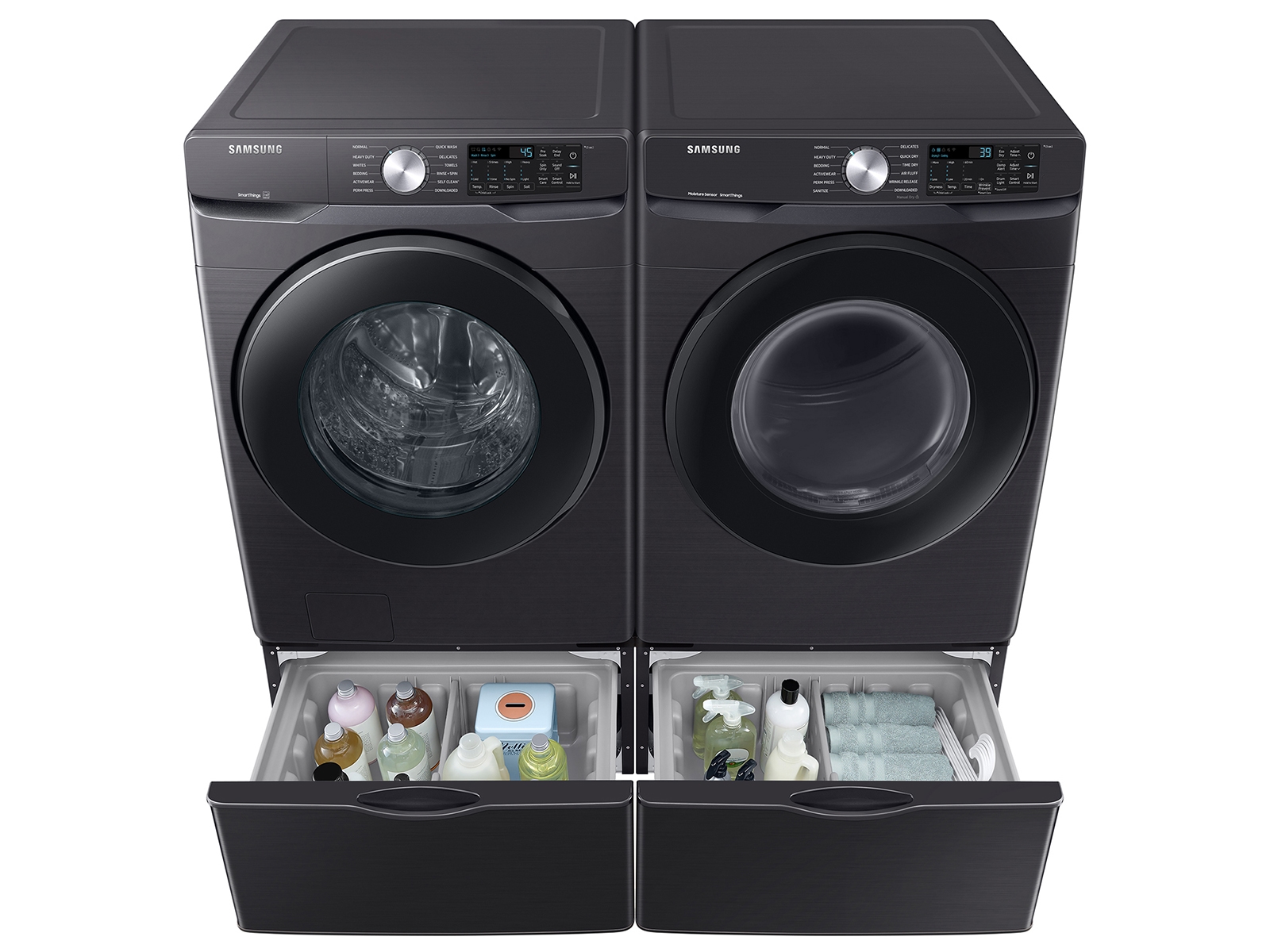 Thumbnail image of 7.5 cu. ft. Smart Electric Dryer with Sensor Dry in Brushed Black