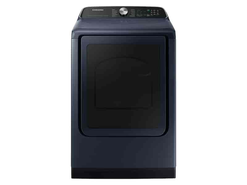 7.4 cu. ft. Smart Electric Dryer with Pet Care Dry and Steam Sanitize+ in Brushed Navy