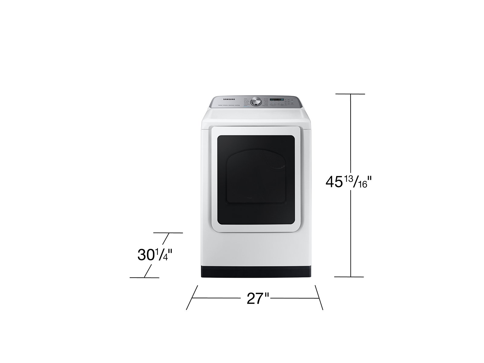 Thumbnail image of 7.4 cu. ft. Smart Electric Dryer with Steam Sanitize+ in White