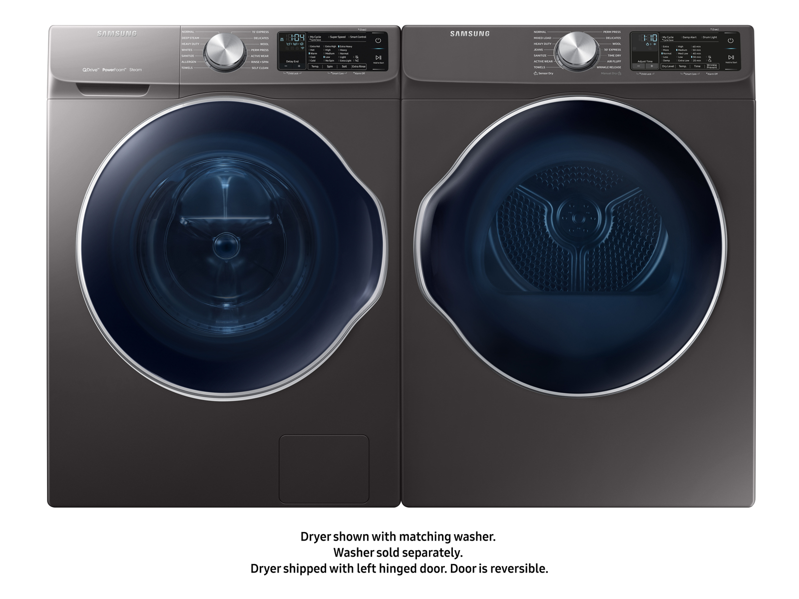 Thumbnail image of 4.0 cu. ft. Electric Dryer with Smart Care in Inox Grey