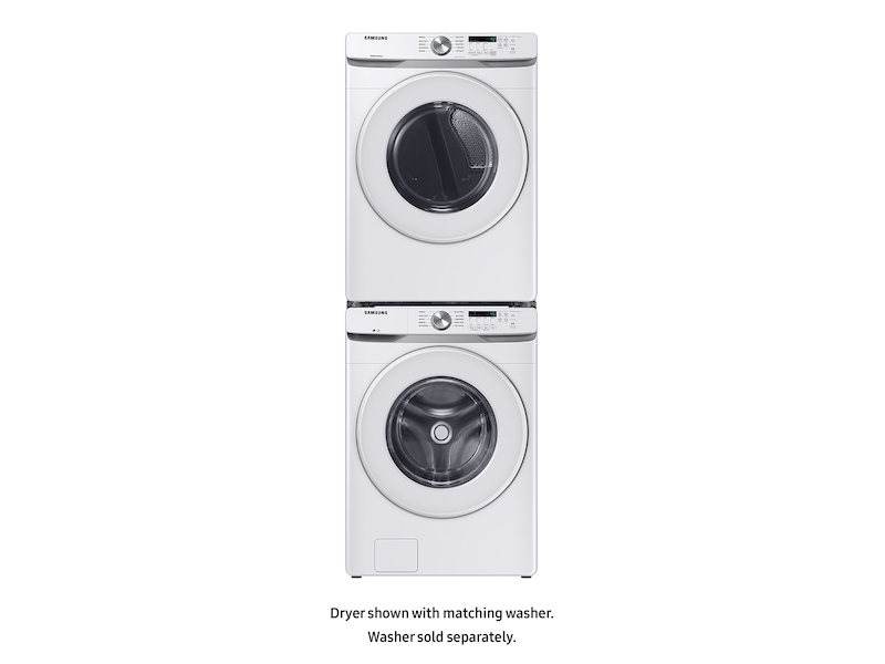 7.5 cu. ft. Electric Dryer with Sensor Dry in White