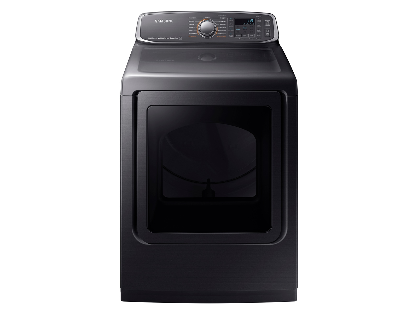 Samsung 7.4 cu. ft. Electric Dryer in Black Stainless Steel(DVE52M7750V/A3)