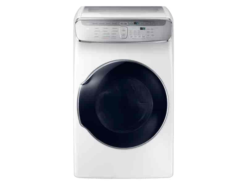 7.5 cu. ft. Smart Gas Dryer with FlexDry™ in White