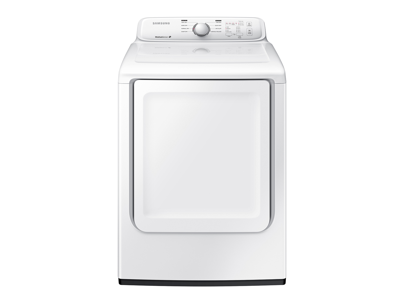 Photos - Tumble Dryer Samsung 7.2 cu. ft. Electric Dryer with Moisture Sensor in White(DV40J3000 