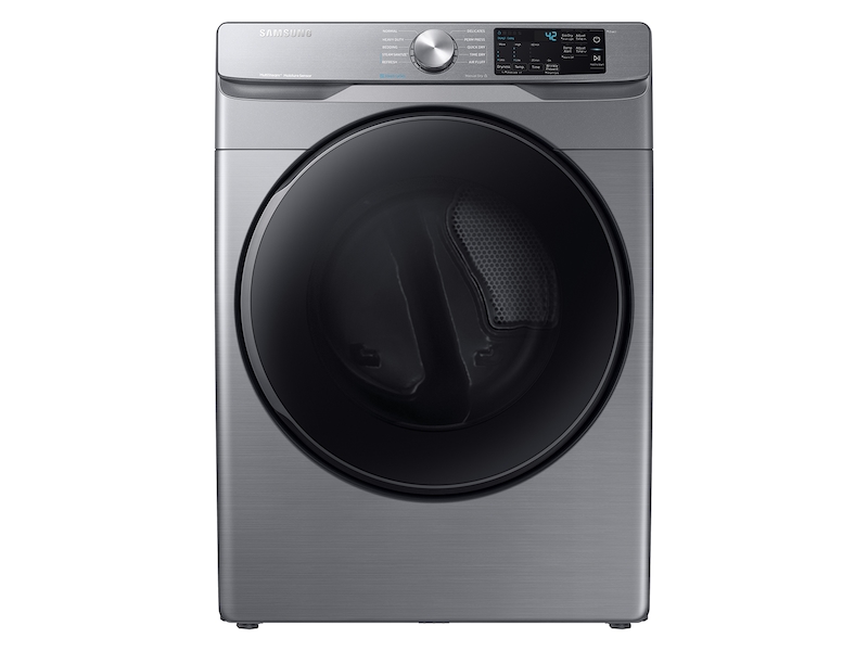 7.5 cu. ft. Electric Dryer with Steam Sanitize+ in Platinum Dryer -  DVE45R6100P/A3