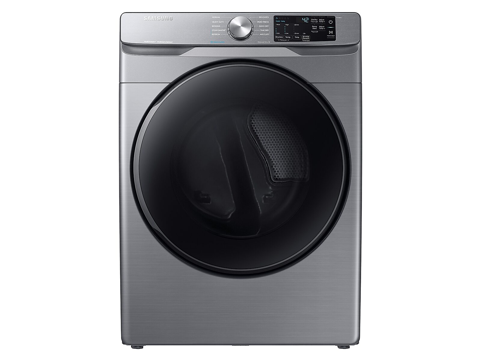 Samsung 7.5 Cu. Ft. Electric Dryer With Steam Sanitize+ In Platinum(DVE45R6100P/A3)