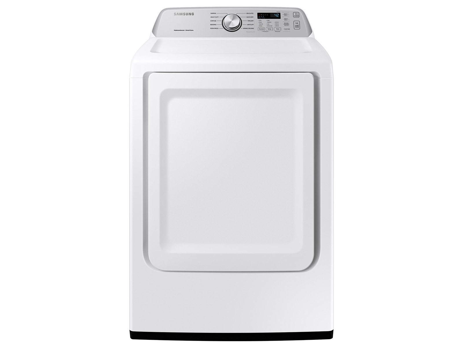 Samsung 7.4 cu. ft. Electric Dryer with Sensor Dry in White(DVE45T3400W/A3)