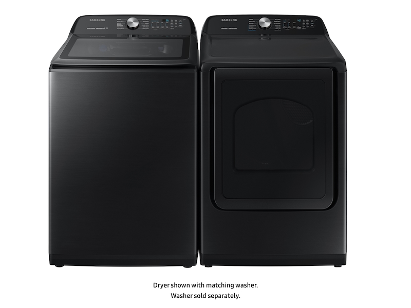 7.4 cu. ft. Gas Dryer with Steam Sanitize+ in Black Stainless Steel