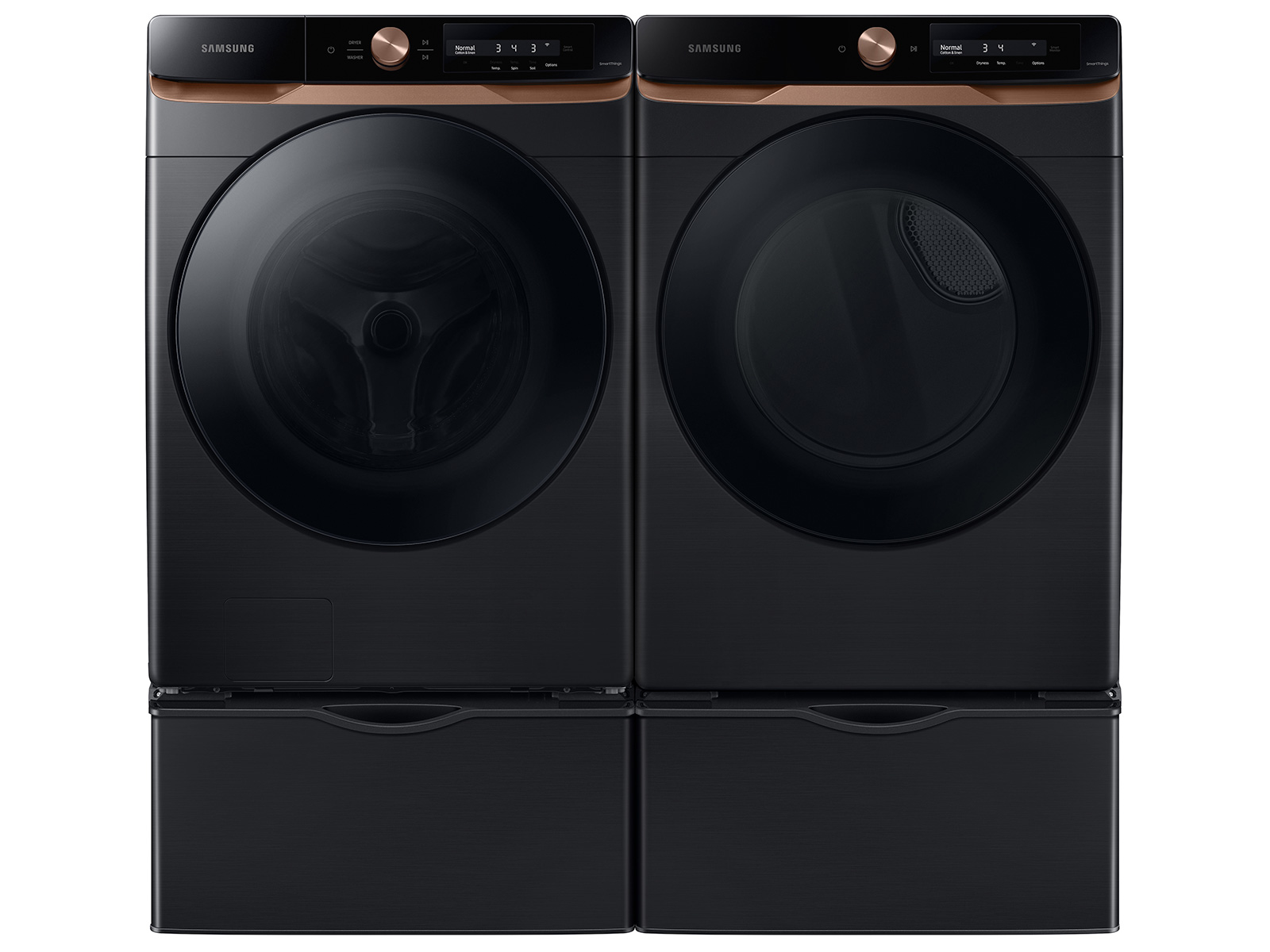 Thumbnail image of 7.5 cu. ft. AI Smart Dial Gas Dryer with Super Speed Dry and MultiControl™ in Brushed Black