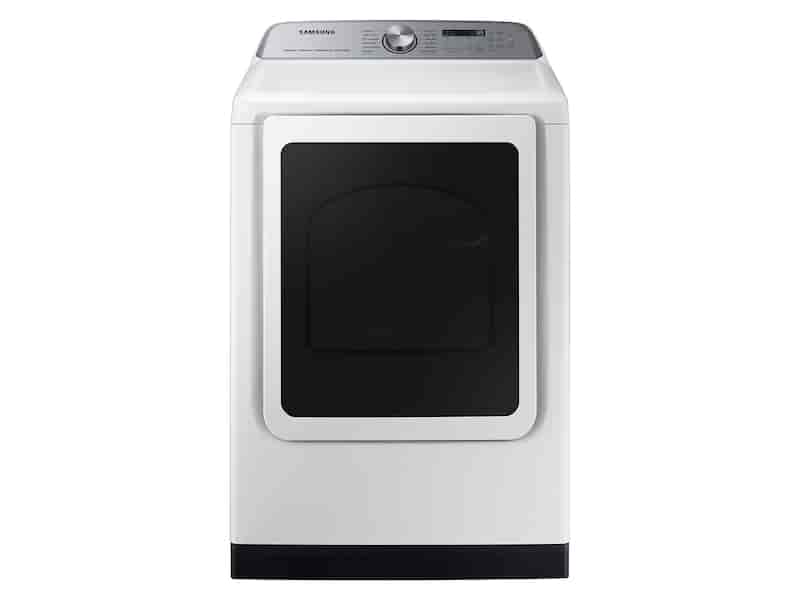 7.4 cu. ft. Smart Gas Dryer with Pet Care Dry and Steam Sanitize+ in White