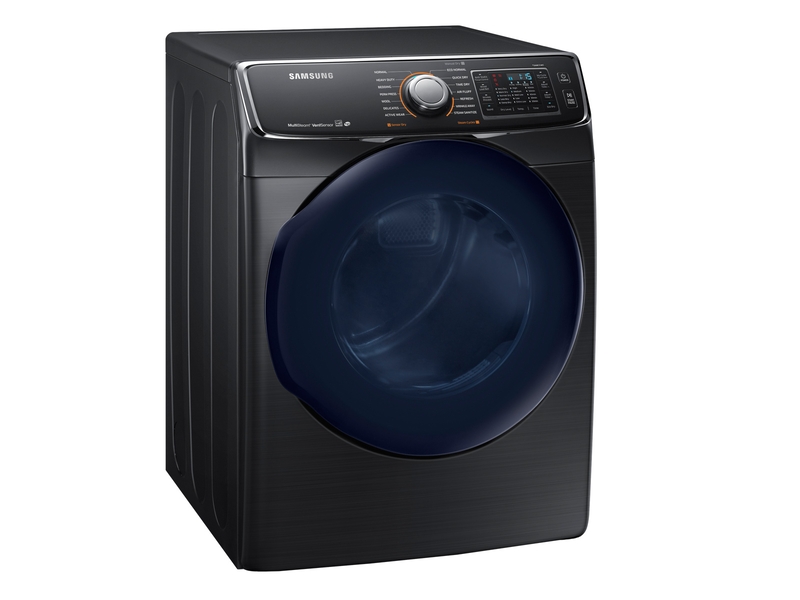 7.5 cu. ft. Gas Dryer in Black Stainless Steel