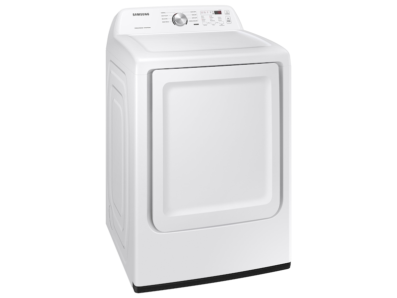 7.2 cu. ft. Gas Dryer with Sensor Dry in White