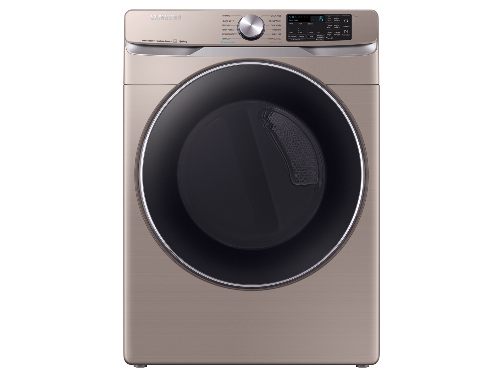 Samsung SAWADRGC61002 Side-by-Side on Pedestals Washer & Dryer Set with  Front Load Washer and Gas Dryer in Champagne