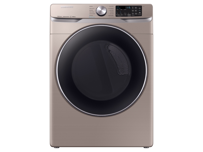 7.5 cu. ft. Smart Gas Dryer with Steam Sanitize+ in Champagne