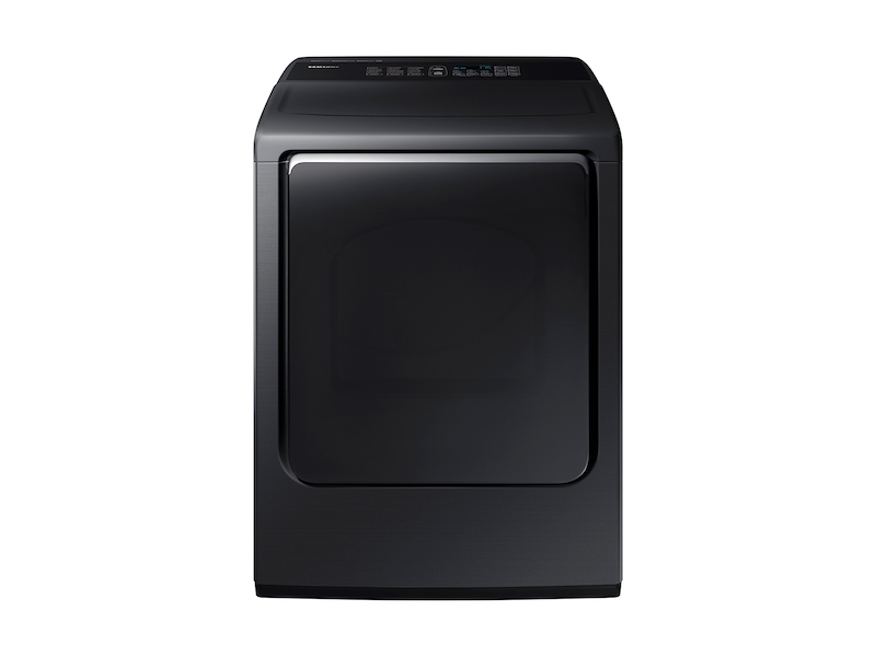 7.4 cu. ft. Gas Dryer with Integrated Controls in Black Stainless Steel