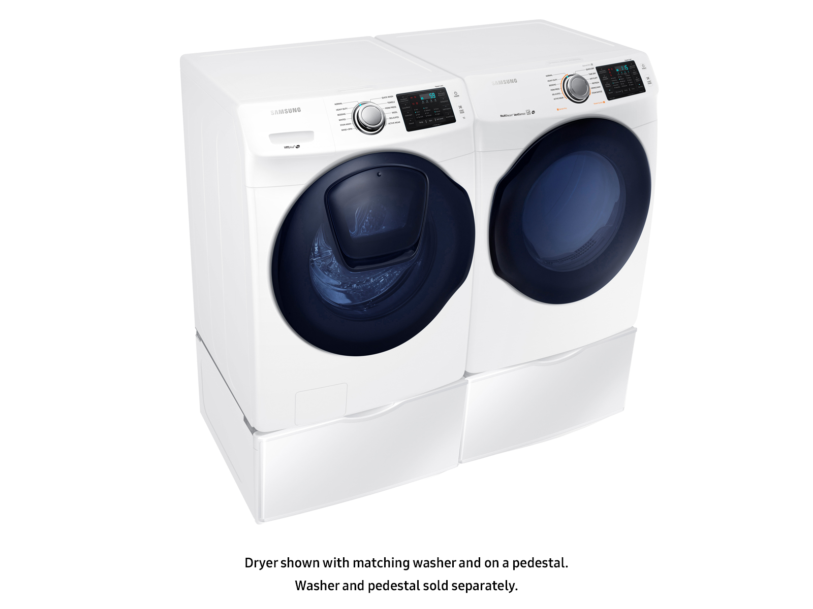 7.5 cu. ft. Gas Dryer in White