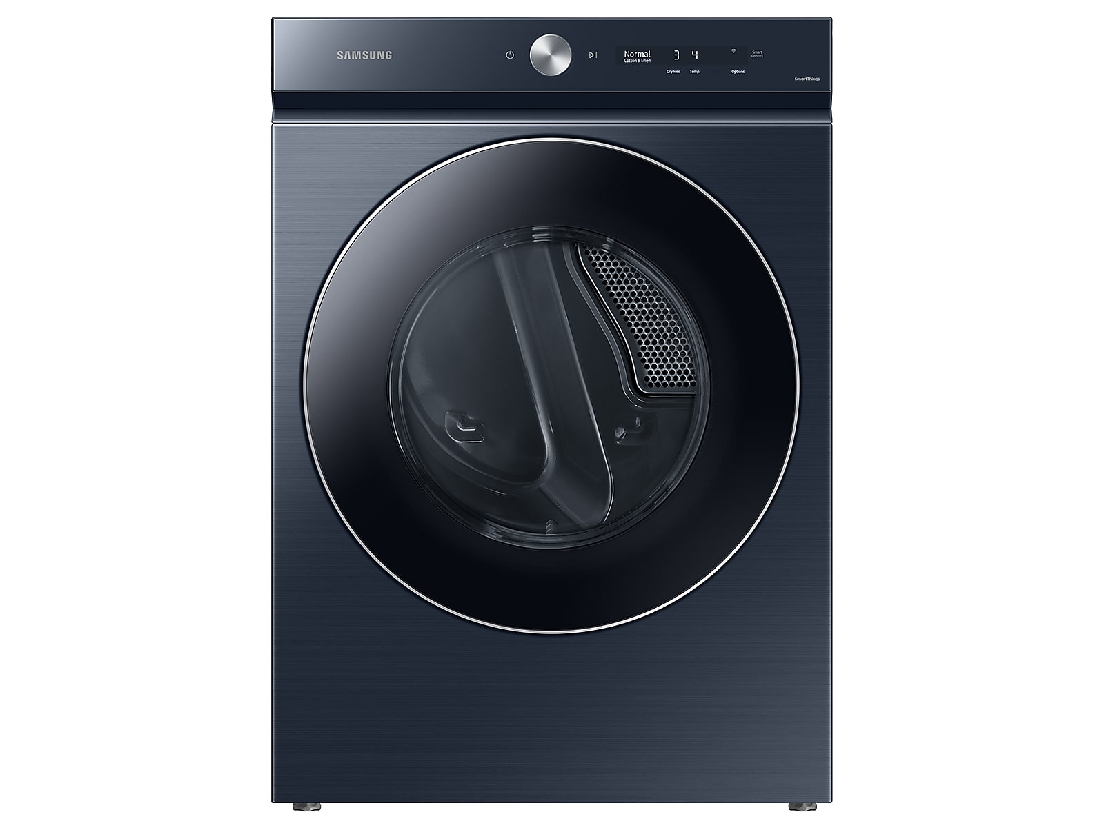 Samsung Bespoke 7.6 cu. ft. Ultra Capacity Electric Dryer with AI Optimal Dry and Super Speed Dry in Brushed Navy Blue(DVE53BB8900DA3)