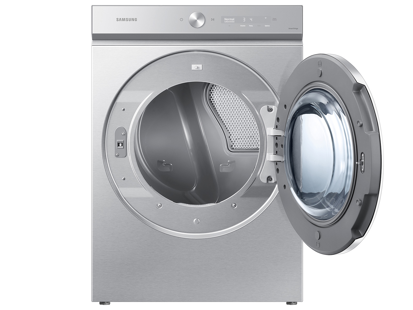 Thumbnail image of Bespoke 7.6 cu. ft. Ultra Capacity Electric Dryer with AI Optimal Dry and Super Speed Dry in Silver Steel