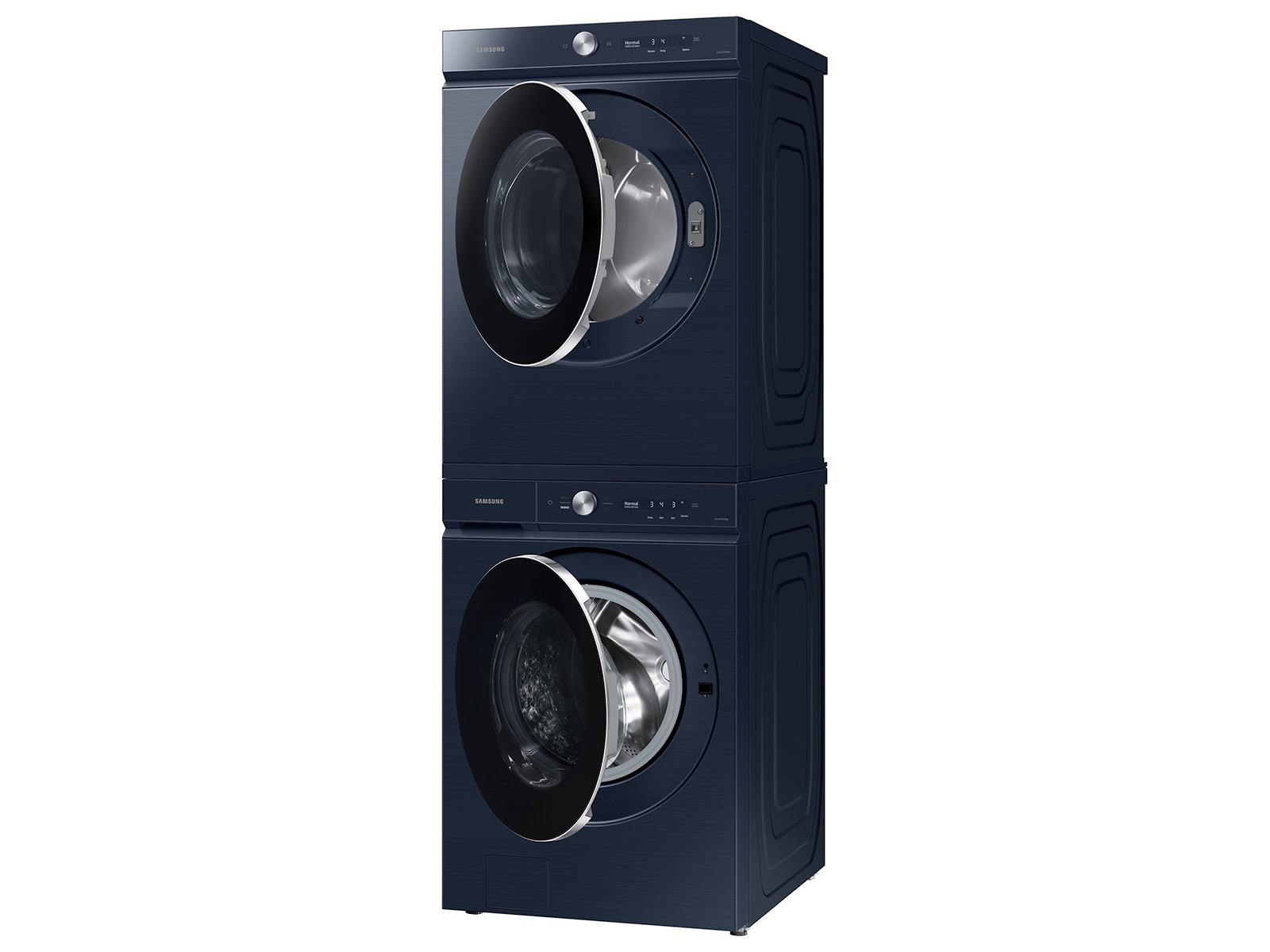 Thumbnail image of Bespoke Ultra Capacity AI Front Load Washer and Gas Dryer in Brushed Navy