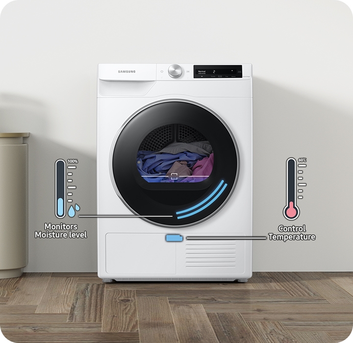 4.0 cu. ft. Heat Pump Dryer with AI Smart Dial and Wi-Fi Connectivity ...