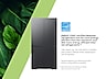 Thumbnail image of Bespoke 4-Door Flex™ Refrigerator (29 cu. ft.) in Matte Black Steel