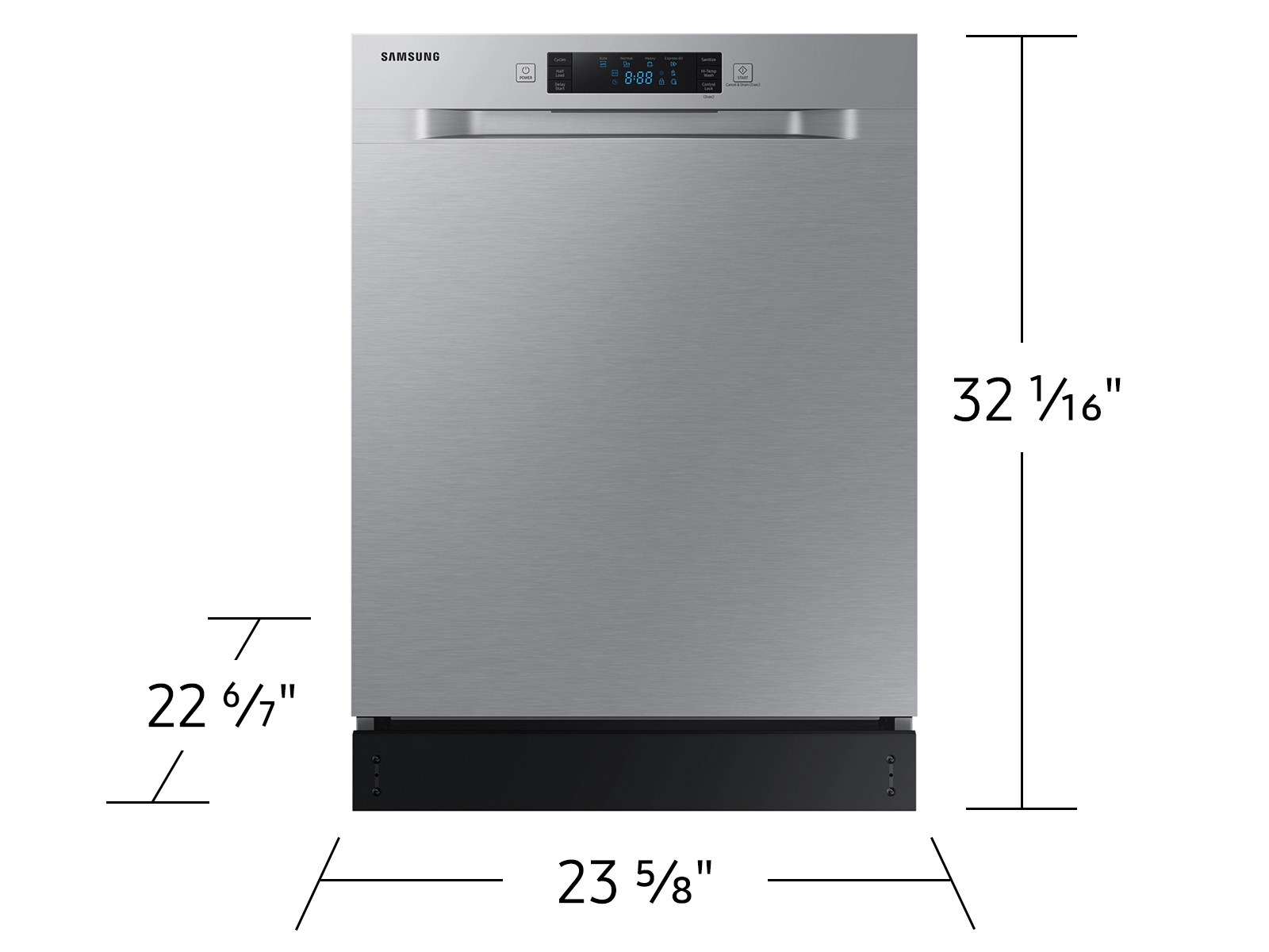Thumbnail image of Whisper Quiet 46 dBA Dishwasher in Stainless Steel
