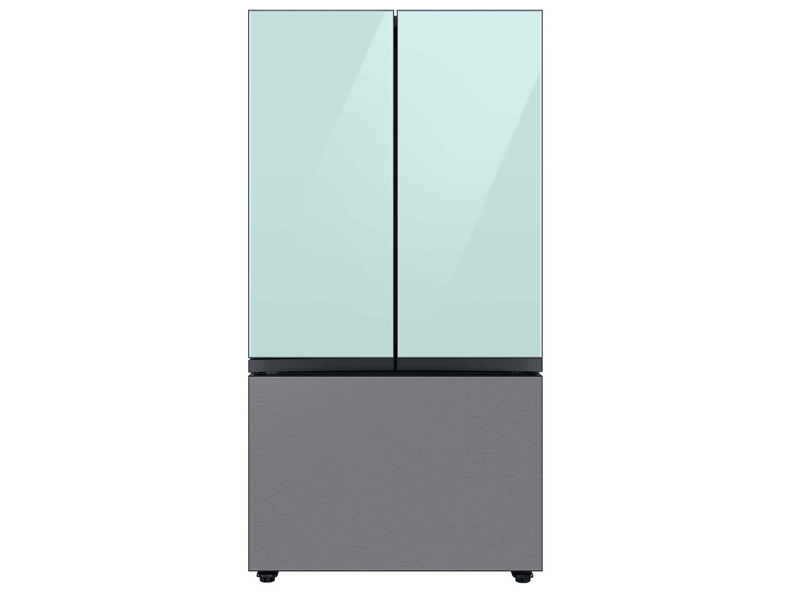 Thumbnail image of Bespoke 3-Door French Door Refrigerator Panel in Stainless Steel - Bottom Panel