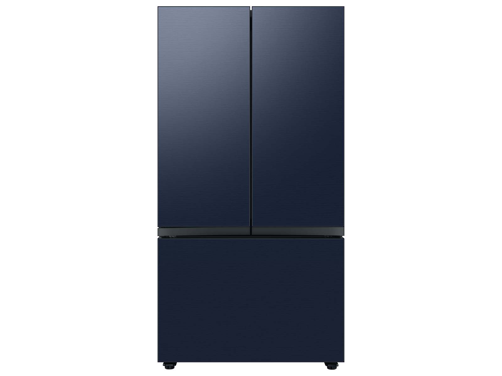 Thumbnail image of Bespoke 3-Door French Door Refrigerator Panel in Navy Steel - Top Panel