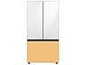 Thumbnail image of Bespoke 3-Door French Door Refrigerator Panel in White Glass - Top Panel