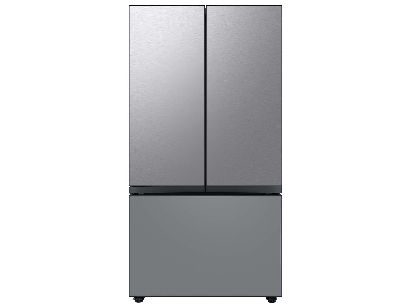 Thumbnail image of Bespoke 3-Door French Door Refrigerator Panel in Stainless Steel - Top Panel