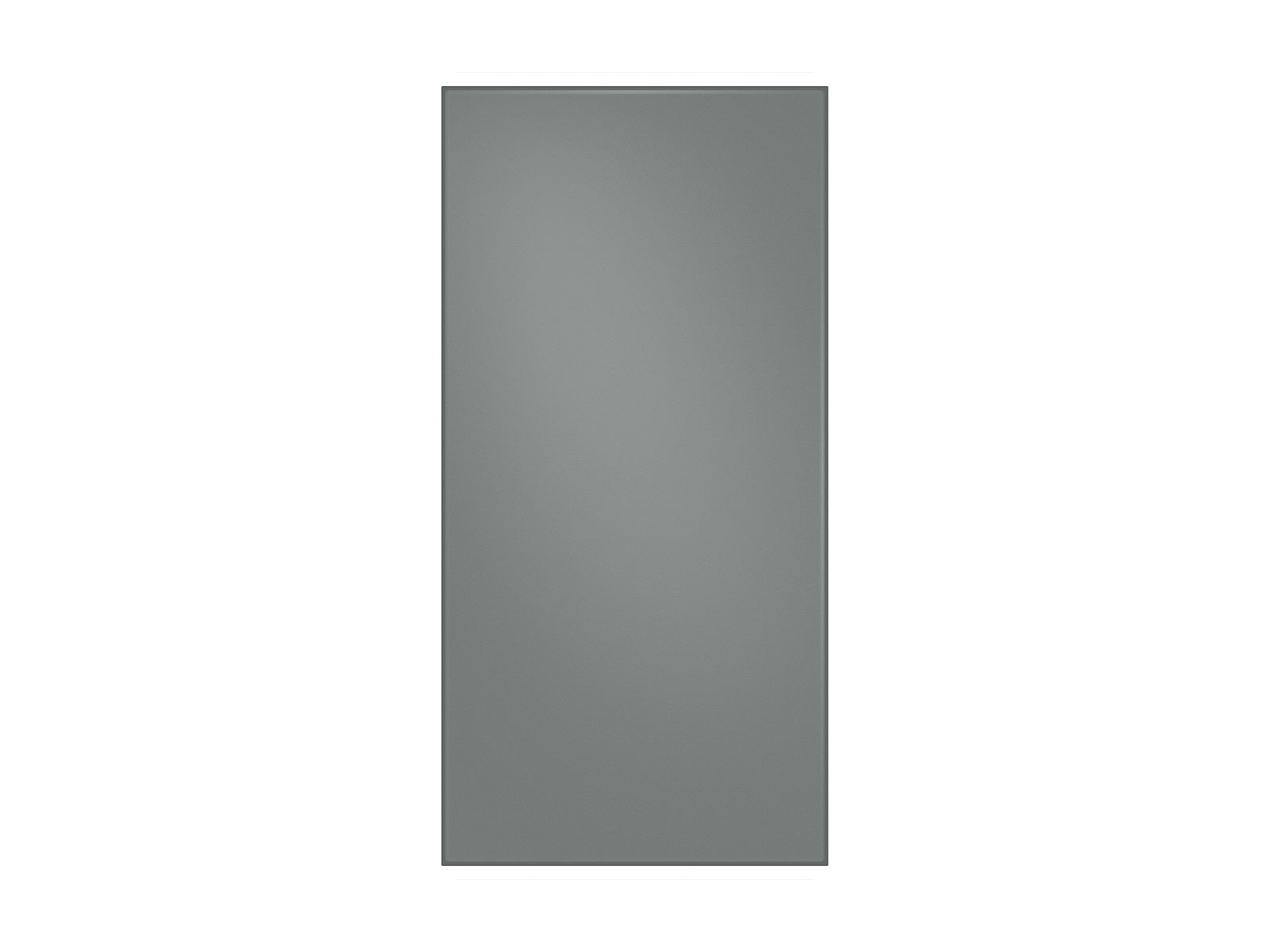 Photos - Fridge Samsung Bespoke 4-Door French Door Refrigerator Panel in Matte in Grey Gla 