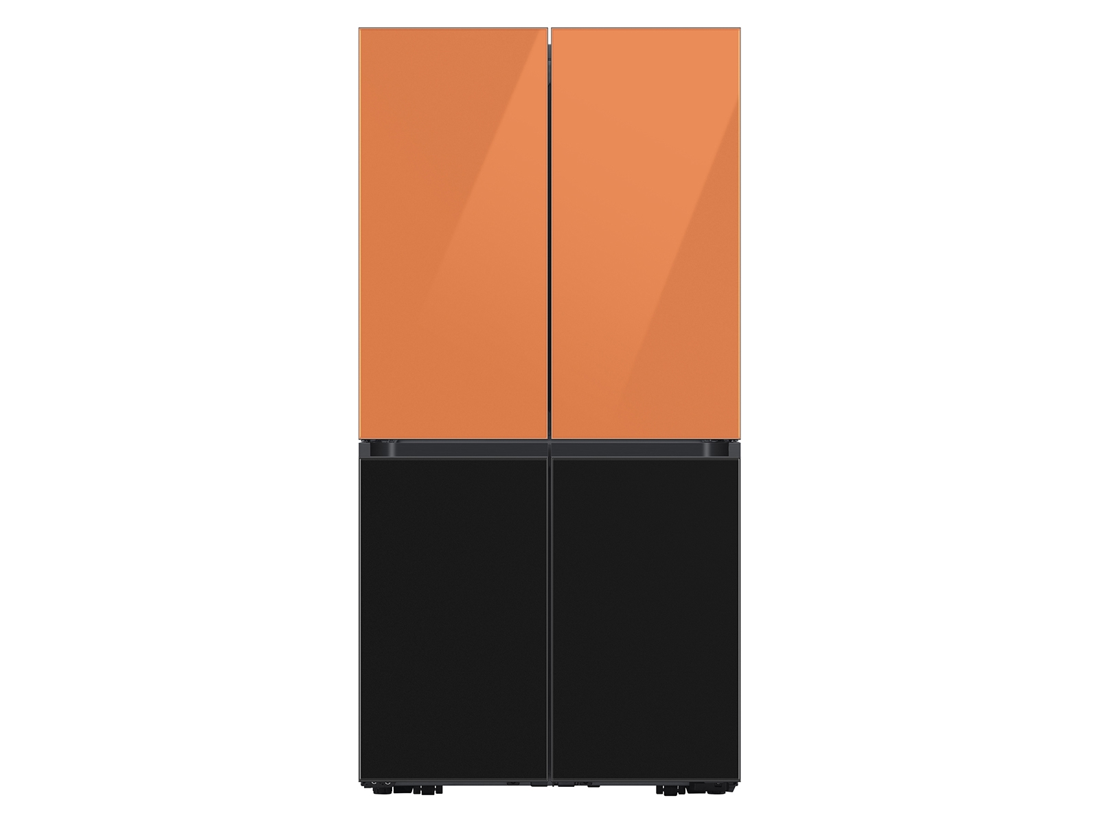 Thumbnail image of Bespoke 4-Door Flex™ Refrigerator Panel in Charcoal Glass - Bottom Panel
