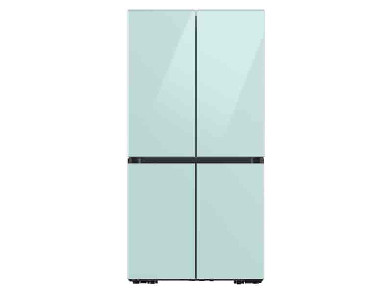 Bespoke 4-Door Flex™ Refrigerator (29 cu. ft.) in Morning Blue Glass
