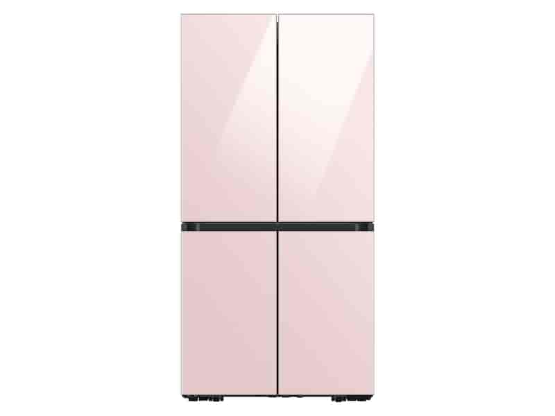 Bespoke 4-Door Flex™ Refrigerator (23 cu. ft.) in Pink Glass (2022)