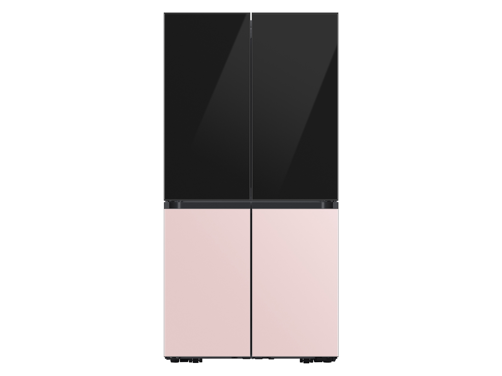 Thumbnail image of Bespoke 4-Door Flex™ Refrigerator Panel in Pink Glass - Bottom Panel