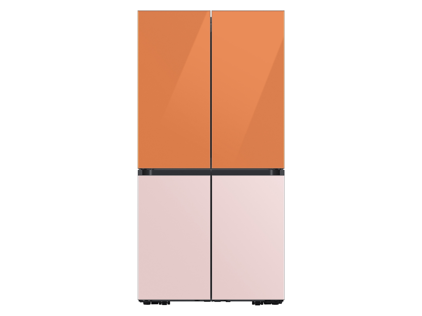 Thumbnail image of Bespoke 4-Door Flex&trade; Refrigerator Panel in Pink Glass - Bottom Panel