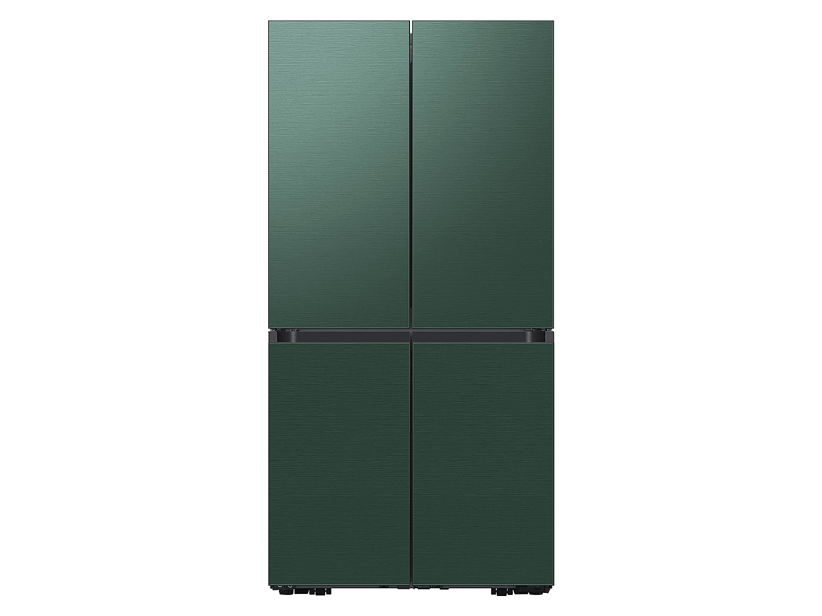 Samsung Bespoke 4-Door Flex™ Refrigerator (23 cu. ft.) in Emerald Green Steel(BNDL-1664307803241)