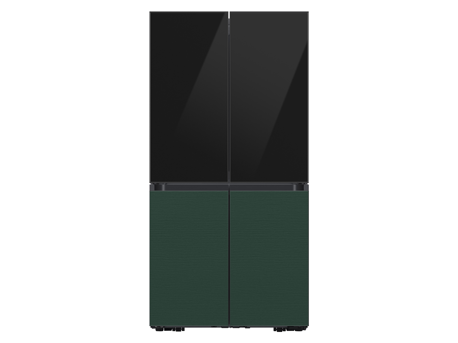 Thumbnail image of Bespoke 4-Door Flex™ Refrigerator Panel in Emerald Green Steel - Bottom Panel
