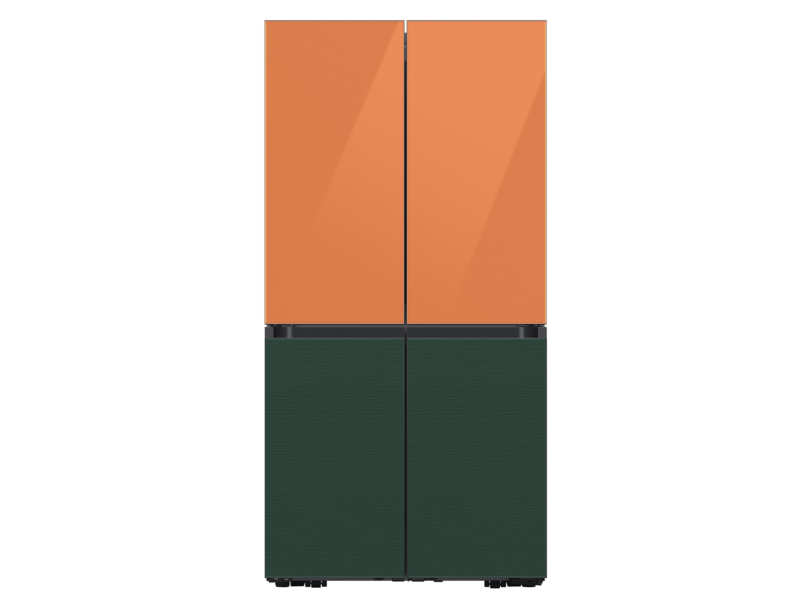 Thumbnail image of Bespoke 4-Door Flex™ Refrigerator Panel in Emerald Green Steel - Bottom Panel
