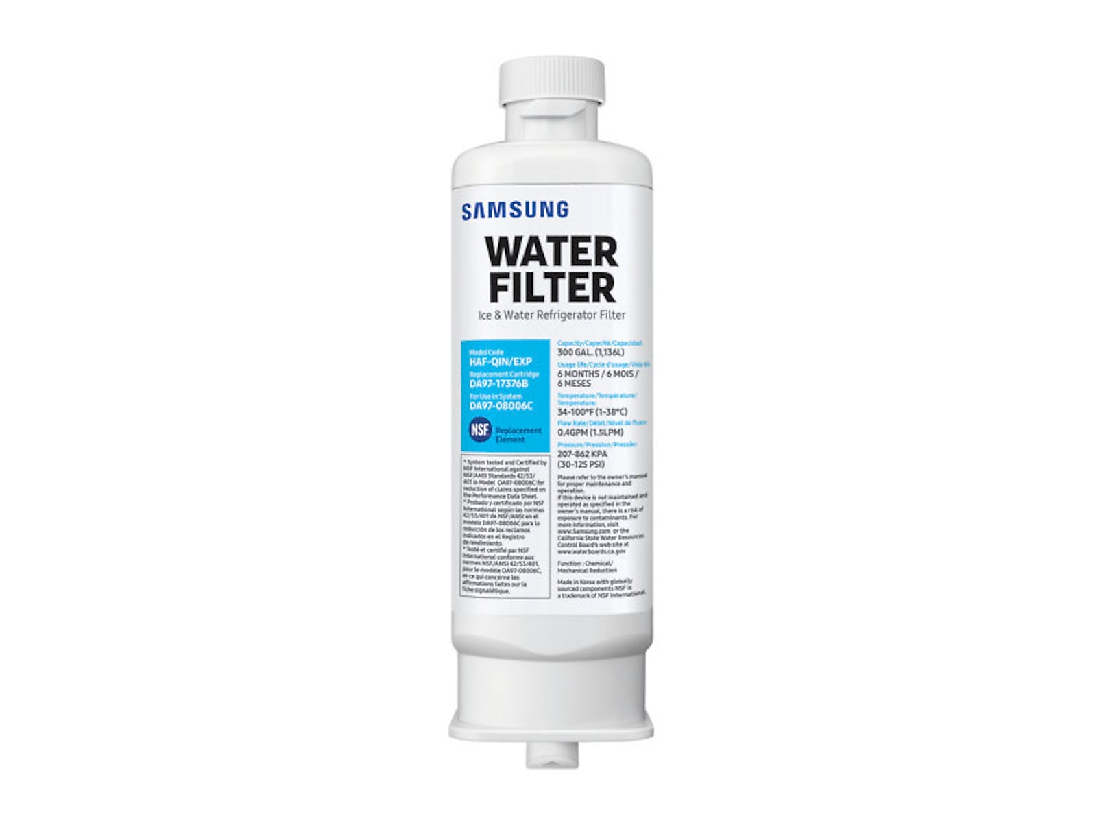 Samsung HAF-QIN Refrigerator Water Filter photo