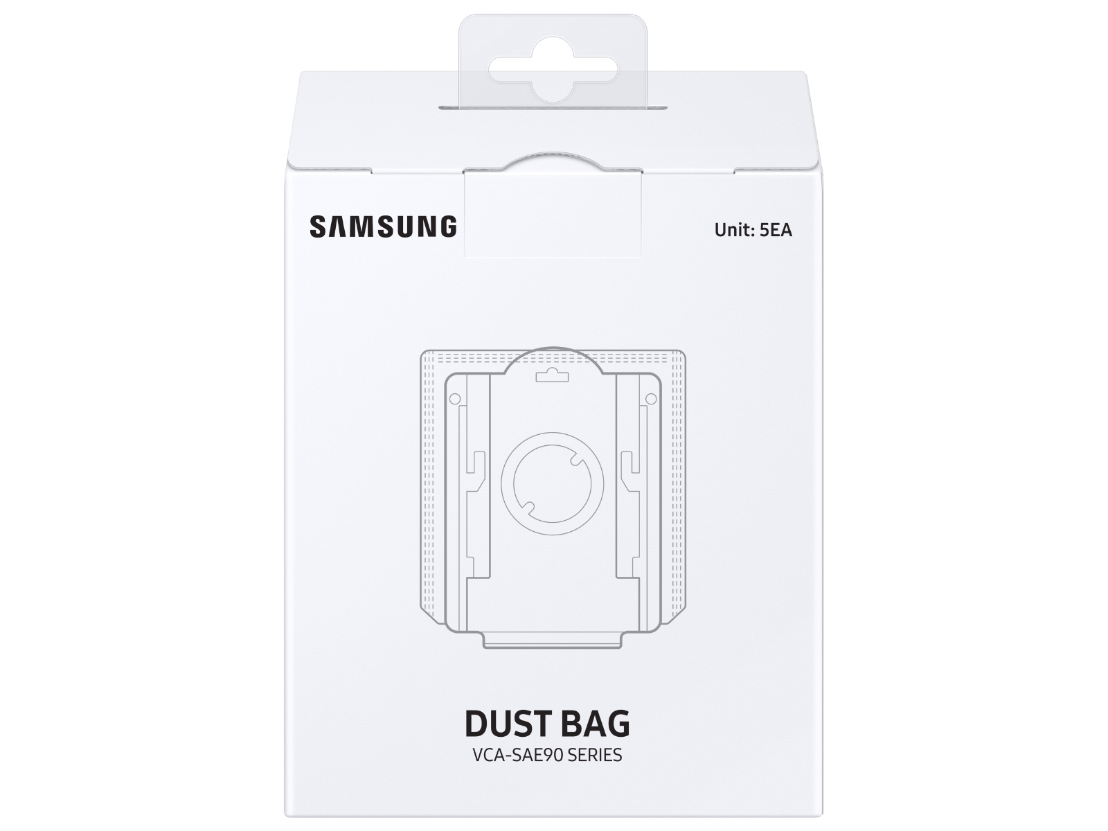 Ils- Sac Filtre en Tissu Non tissé pour aspirateur Samsung DJ69