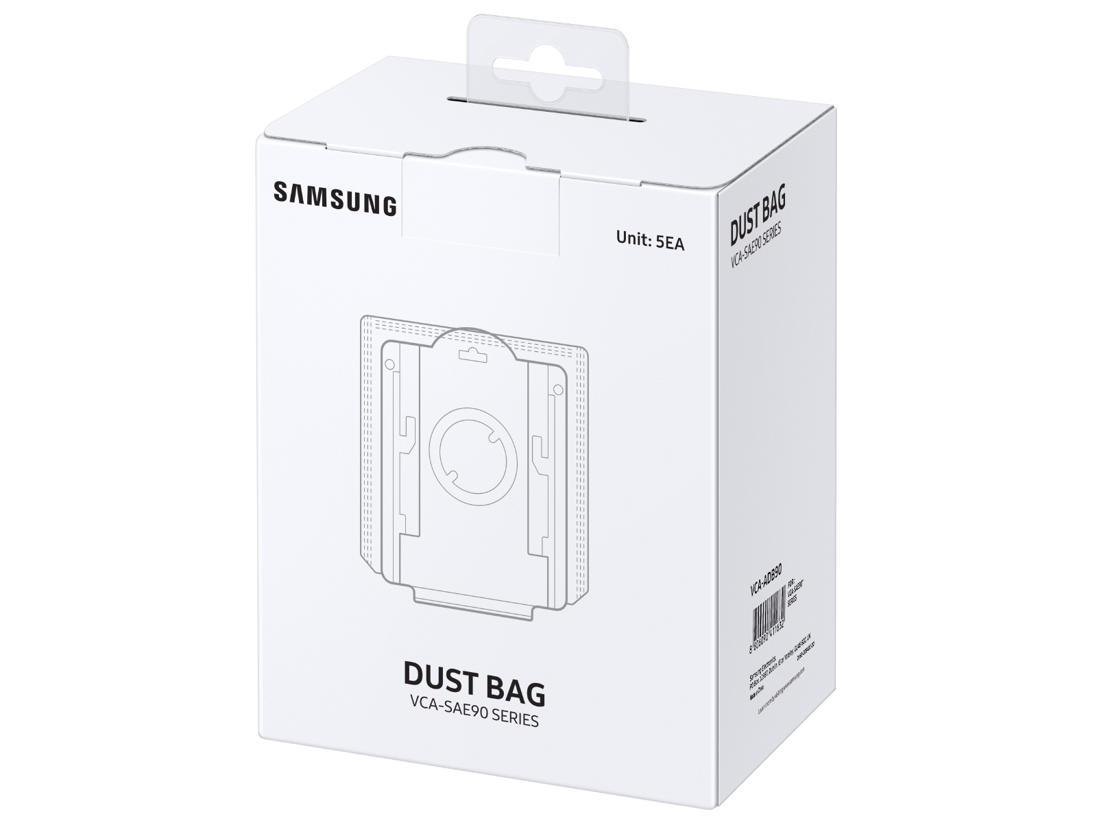 5pcs Dust Bags For Samsung VCA-SAE903 / VCA-SAE904 Jet 90 75 70 60 Series  Vacuum Cleaner Spare Replacement Cleaning Dust Bags - AliExpress