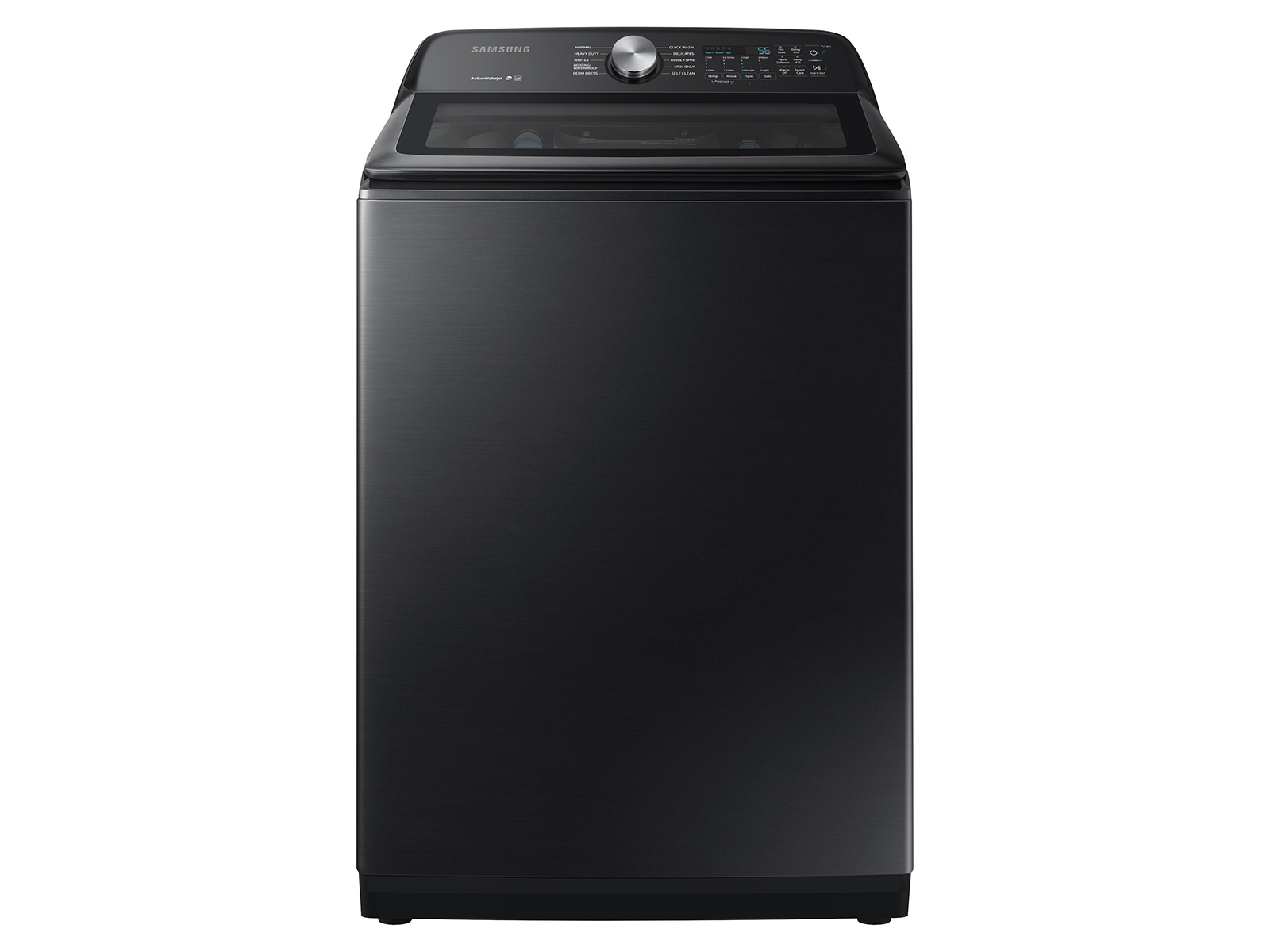 Thumbnail image of 5.0 cu. ft. Capacity Top Load Washer with Active WaterJet in Brushed Black